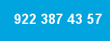 922 387 43 57